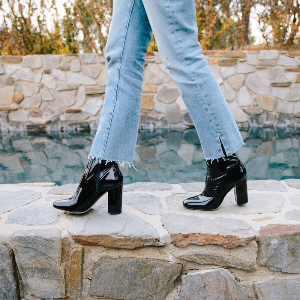 Aldo Aurella Patent Boots